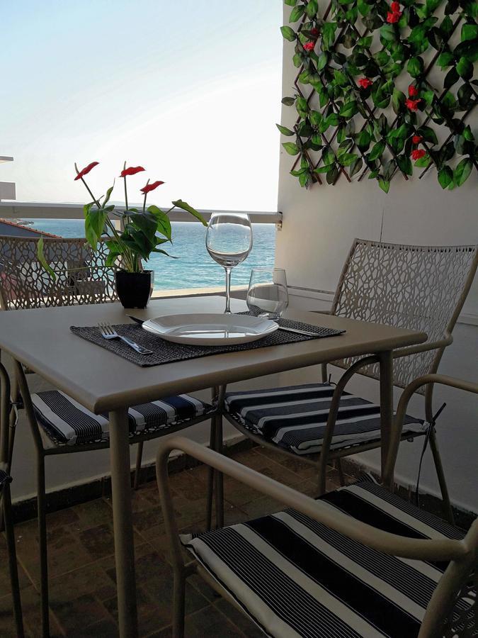 شقة A Unique Seaside View!!! Rhodes City المظهر الخارجي الصورة